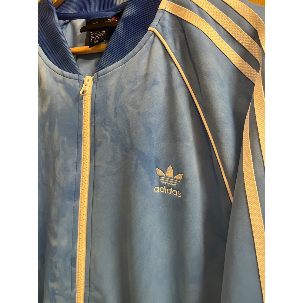 Adidas Pharrell Williams Hu Track Jacket Mens XL Blue Tie Dye 2018 Human Race - Picture 9 of 15